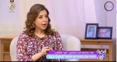 الفنانة منال سلامة عن زوجها: مدمن شغل وموهوب وجامعة واشنطن أجرت دراسة عنه