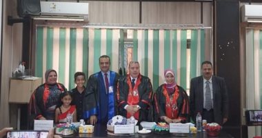 حسام أمين يحصل علي  ماجستير عن دراسة حالة السكك الحديدية