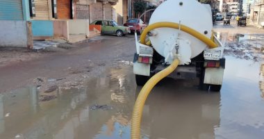 رفع مياه الأمطار بالحامول ومصيف بلطيم ورفع درجة الاستعدادات