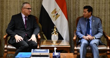 وزير الرياضة يستقبل مساعد الأمين العام للأمم المتحدة لبحث تعزيز التعاون فى التنمية الحضرية