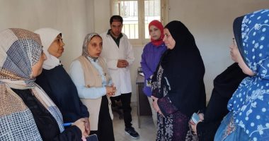 وكيل وزارة الصحة تتفقد وحدتى الشهيد خيرى والكيلو 17 الصحية بالقنطرة غرب
