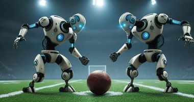 هندسة حلوان تعلن عن مسابقة Robo Soccer تتضمن مباراة بين روبوتين