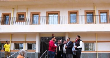 تطوير ورفع كفاءة مستشفى الصدر ومستشفى الحميات بمطروح والمحافظ يتابع الأعمال