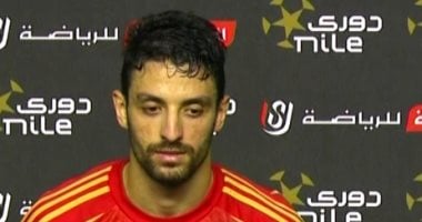 طاهر محمد طاهر أفضل لاعب فى مباراة الأهلي وزد