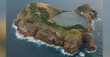 "فيلا فرانكا دو كامبو" جزيرة بركانية ساحرة فى قلب الأطلسي تشبه حمام السباحة.. صور