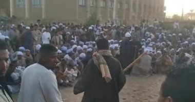 شاهد احتفالات لليلة العارف بالله أحمد الليثي بأسوان