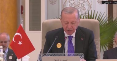 أردوغان: إسرائيل تدمر الوجود الفلسطينى وتخطط للبقاء فى غزة