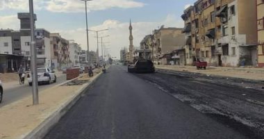 تطوير طرق حى المناخ في محافظة بورسعيد