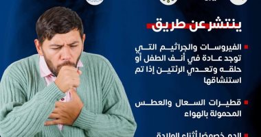 وزارة الصحة تكشف معلومات هامة عن الإصابة بالالتهاب الرئوى.. إنفوجراف