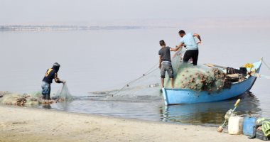 الحياة تعود لبحيرة قارون بالفيوم بعد 9 سنوات عجاف.. افتتاح موسم الصيد بالبحيرة.. والفريق العلمى ينجح فى القضاء على أنواع متعددة من طفيل الأيزبودا قاتل السمك.. والمحافظ: الدولة تهتم بحماية وتنمية البحيرات.. صور