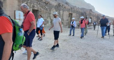 إقبال غير مسبوق على زيارة المناطق الأثرية والسياحية بالمنيا