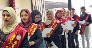 مشاركة طلابية كبيرة في انتخابات الاتحادات الطلابية لجامعة بورسعيد