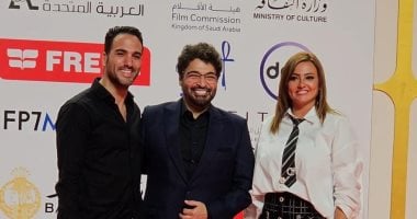 حميد الشاعري وبشرى وخالد حميدة يحضرون عرض الفيلم المرمم "قشر البندق" بمهرجان القاهرة.. صور