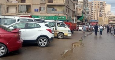 أمطار وسماء ملبدة بالغيوم فى كفر الشيخ.. فيديو