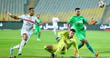 60 دقيقة.. الزمالك ينتعش هجوميا بعد دخول زيزو واستمرار تقدم المصرى.. صور 