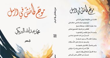 قراءة في ديوان.. "موج طائش في الرمل" يضم 29 قصيدة لـ محمد البريكى