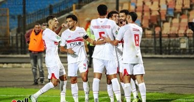 الزمالك يستهل دور المجموعات فى الكونفدرالية بثنائية أمام بلاك بولز.. صور 