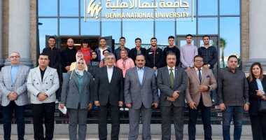 رئيس جامعة بنها الأهلية يترأس اجتماع مجلس اتحاد الطلاب