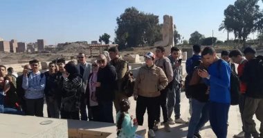 "تراثنا نحميه ونحييه".. رحلة تثقيفية لطلاب لمنطقة آثار تل بسطا بالزقازيق