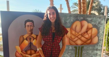 الفنانة الأردنية جود الزوايدة: الأقصر ألهمتنى بشكل كبير في لوحاتى