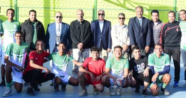 التربية الرياضية بسوهاج بطل الجامعة فى خماسي كرة القدم والطائرة