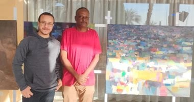 الفنان السودانى طارق عماد الدين: الأقصر منطقة ساحرة وملتقى التصوير كان مميز