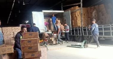 ضبط 21 طن منظفات مجهولة المصدر خلال حملة تموينية بالشرقية