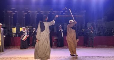 مبارزات الختامية في المهرجان القومى للتحطيب بالأقصر.. لايف وصور 