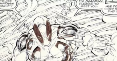 بيع صفحة من كتاب لشخصية الأبطال الخارقين Deadpool بما يقارب المليون دولار 