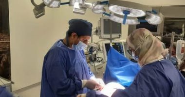 فريق جراحى ببنها الجامعى يستخرج "دبوس" من الشعب الهوائية اليمنى لفتاة 15 عاما  