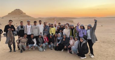 جامعة الإسماعيلية الأهلية تنظم رحلة لوادي الريان.. تجربة استكشافية للطبيعة