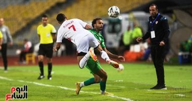 طرد أمين عمر النور فى مواجهة الزمالك والمصرى