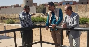 رئيس مياه أسوان يتفقد محطات المعالجة بكيما