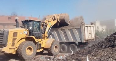 وحدة التدخل السريع فى الشرقية ترفع 7 آلاف طن قمامة ومخلفات مبانى