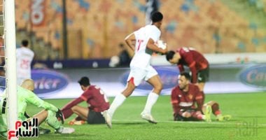 الزمالك يتعادل 1-1 مع سيراميكا فى الشوط الأول.. فيديو وصور 