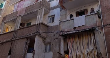 إصابة 7 مواطنين انهارت عليهم شرفة عقار فى العصافرة شرق الإسكندرية