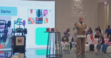 إعادة تدوير مخلفات الغزل.."challengers team" يستعرض فكرة مشروعه بـ"GEN Z"