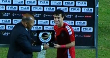 فوزي الحناوي رجل مباراة حرس الحدود وطلائع الجيش فى دوري NILE