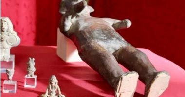 أشكال مجسمة وعناصر زخرفية.. إيطاليا تعيد للمكسيك 101 قطعة أثرية إعادة قطع أثرية