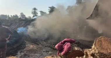إزالة 36 مكمورة فحم مخالفة فى الشرقية