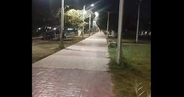 كورنيش النيل بالمنيا يتجمل استعدادا لاحتفالات رأس السنة.. فيديو