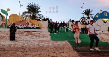 عروس المشاتى.. أسوان تستقبل السائحين من شتى دول العالم السياح فى غرب سهيل