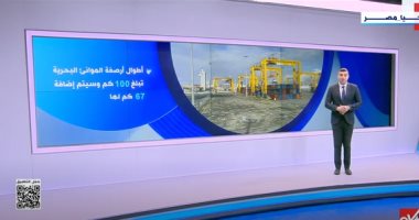 "اكسترا نيوز" تعرض تقريرا عن تطوير قطاع الموانئ في مصر