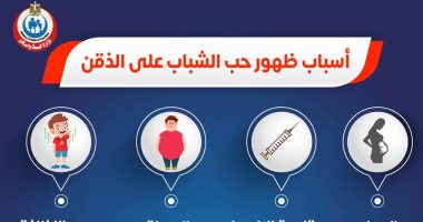 4 أسباب لظهور حب الشباب على الذقن.. تعرف على طرق العلاج وزارة الصحة