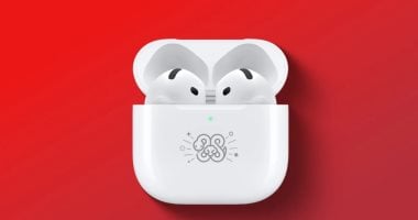 أبل تطرح إصدارًا محدودًا من سماعات AirPods 4 بمناسبة “عام الثعبان”