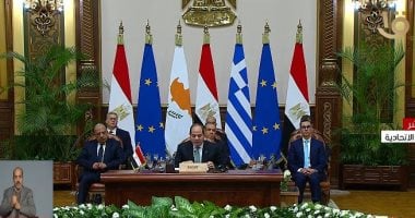 العلاقات المصرية اليونانية القبرصية.. تاريخ كبير ومستقبل إيجابى.. فيديو