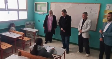 وكيل تعليم شمال سيناء يتابع سير امتحانات الفصل الدراسى الأول