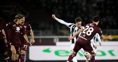 تورينو يفرض التعادل على يوفنتوس 1-1 فى الدورى الإيطالى.. فيديو تورينو ضد يوفنتوس