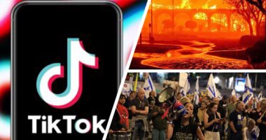 العالم هذا المساء.. تيك توك تحذر من وقف خدمتها فى الولايات المتحدة فى غضون 9 أيام.. أعمال نهب فى لوس أنجلوس والشرطة تعتقل 22 شخصا.. وأول صور لأعضاء داعش المتورطين فى محاولة تفجير مقام السيدة زينب جنوب دمشق