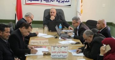 غرفة عمليات تعليم الوادى الجديد: لا شكاوى أو معوقات فى أول أيام امتحانات النقل